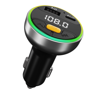 Car bluetooth mp3 player  fm transmitter multifunctional car charger