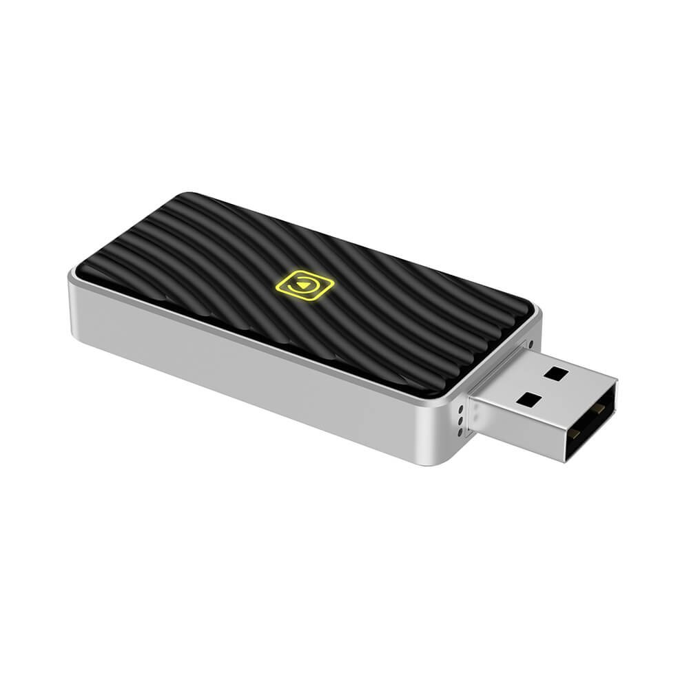 USB original car wireless Carplay & Android Auto dual channel carplay box - Image 4