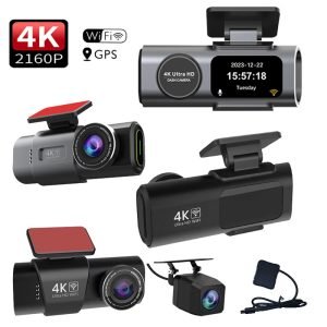 4k wifi gps dashcam