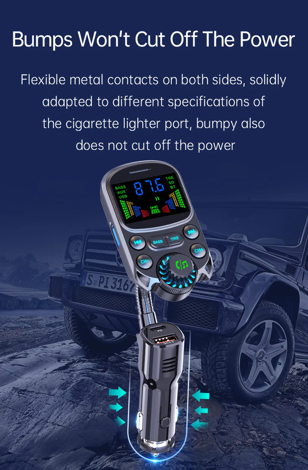 Bumps Won't Cut Off The Power