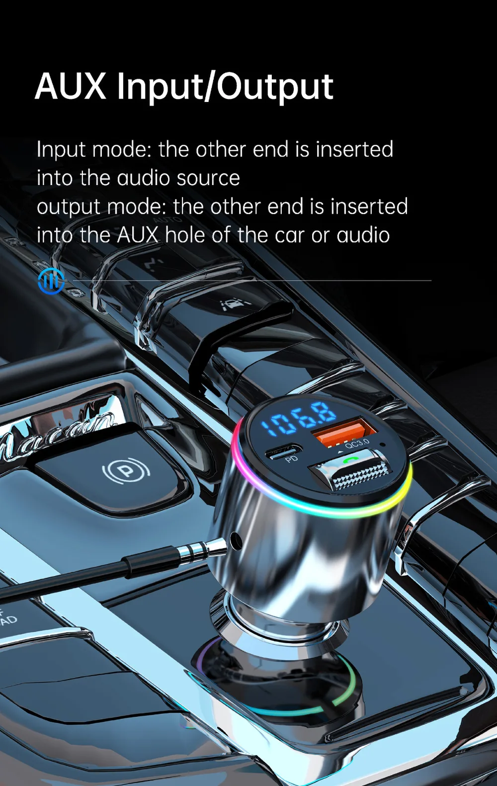 AUX input/Output