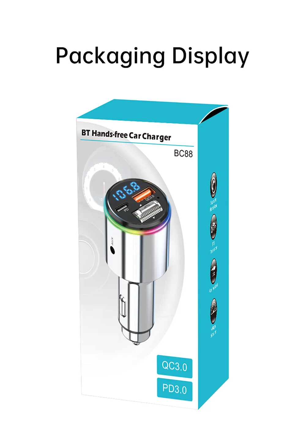 BT Hands-free Car Charger