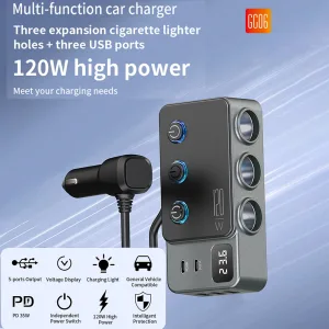 Multi-function car charger
