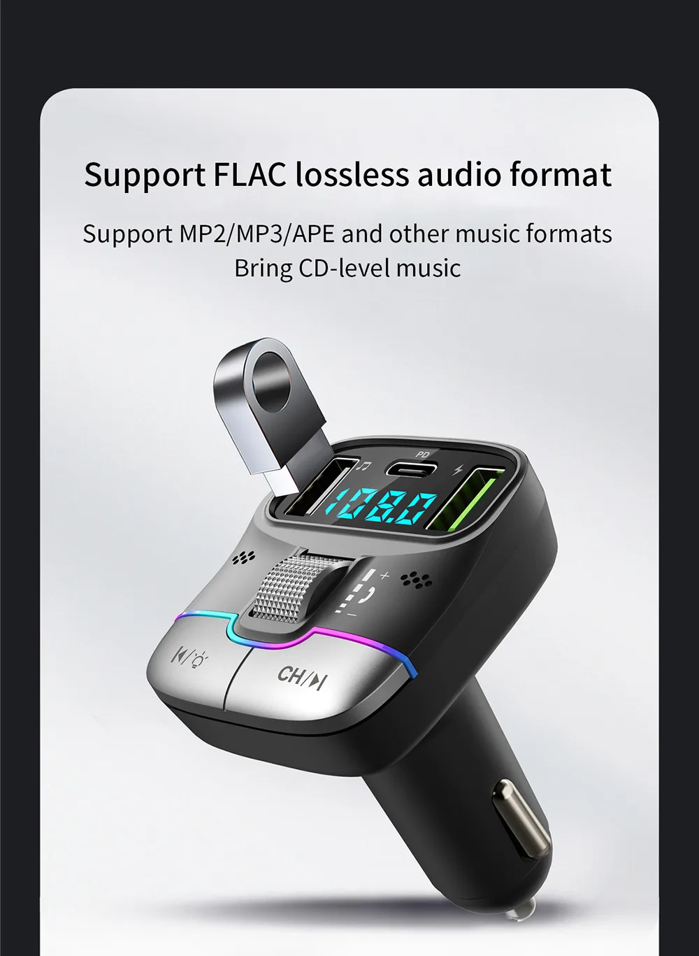 Support FLAC lossless audio format