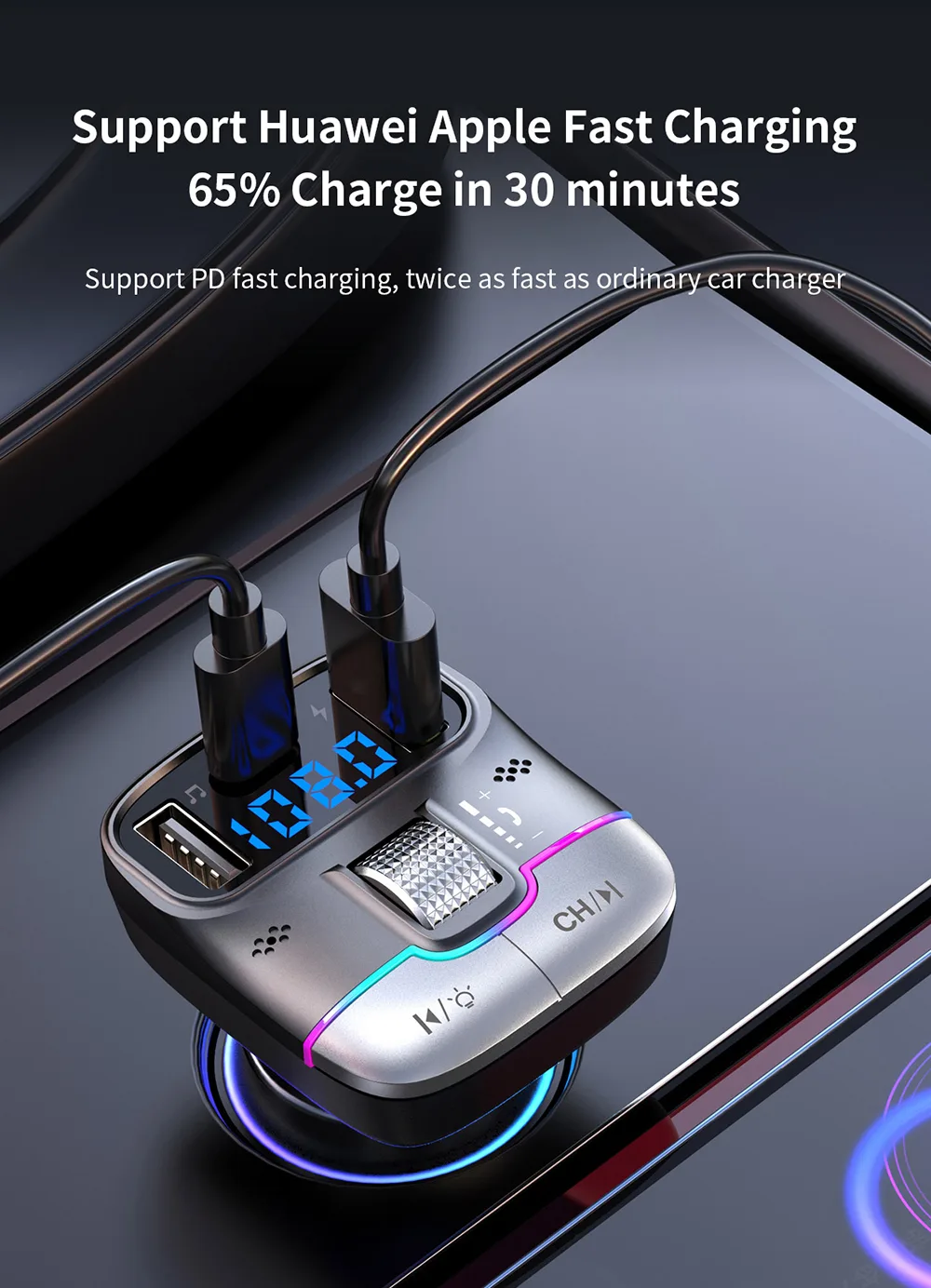 65% Charge in 30 minutes