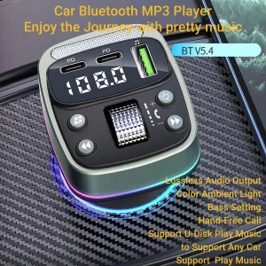 Car Bluetooth MP3 Player Losslass Audio output