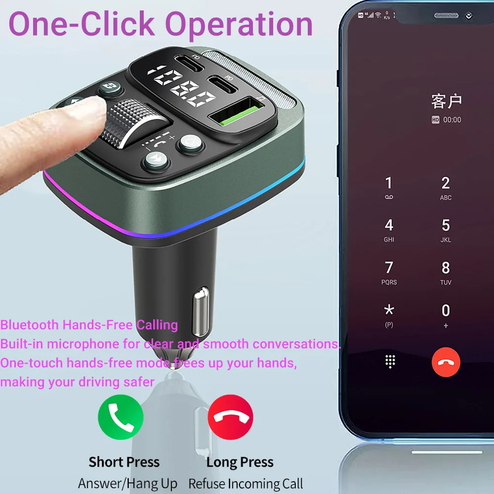 One-Click Operation Hands-Free Calling