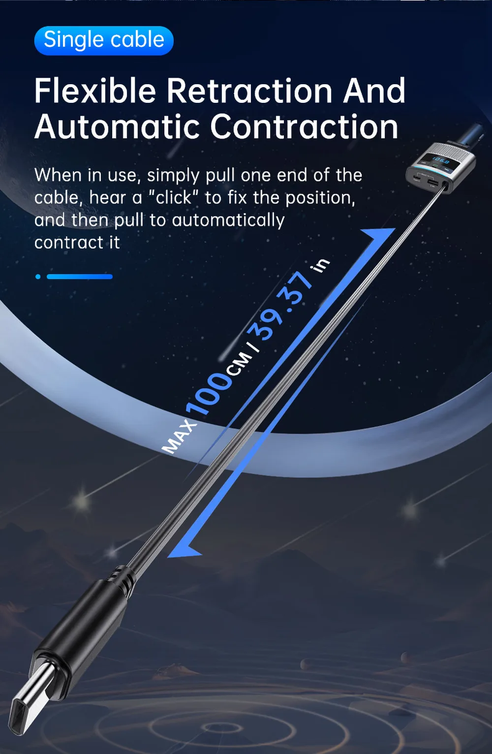 Flexible Retraction And Automatic Contraction