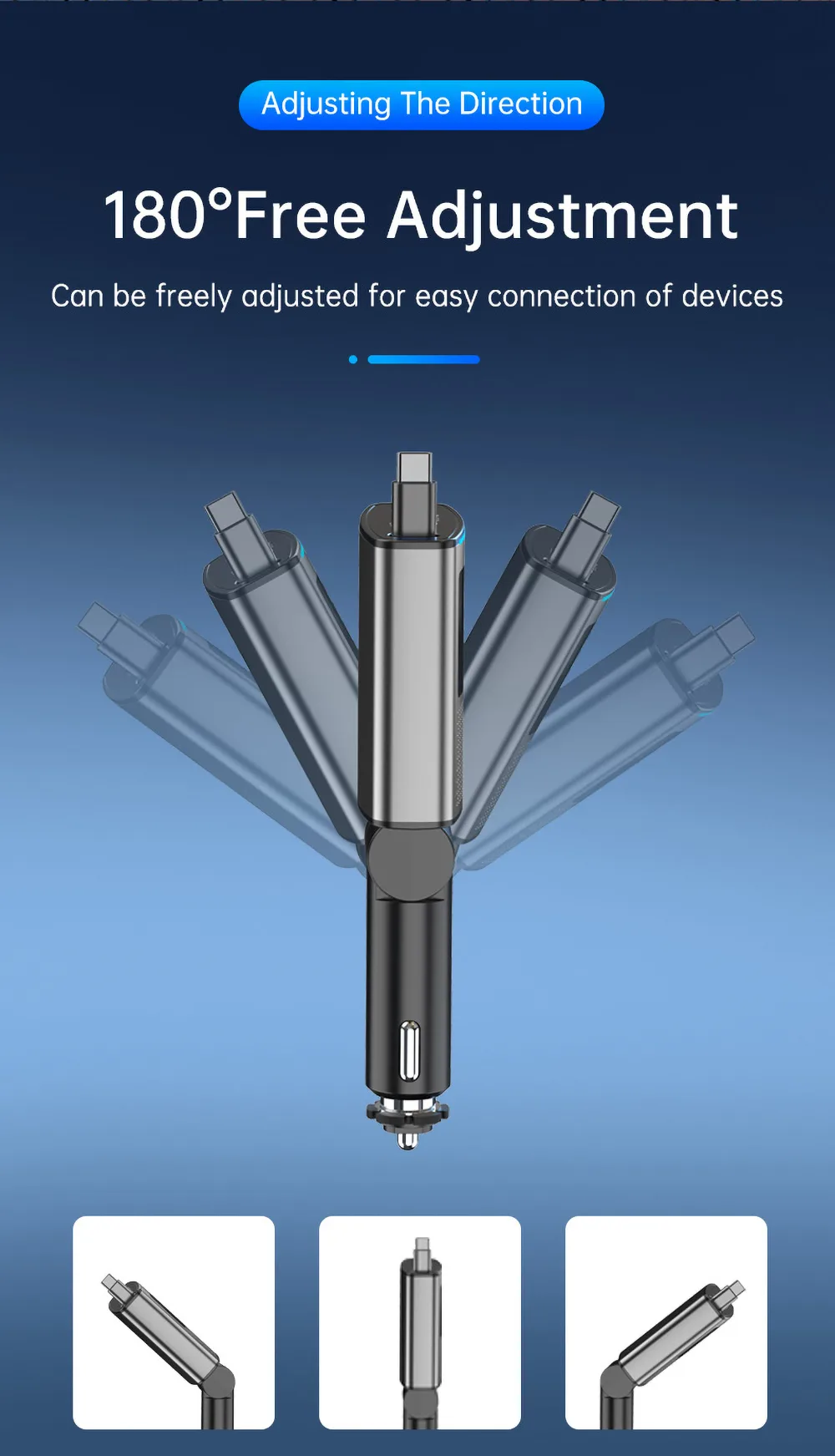 180°Free Adjustment