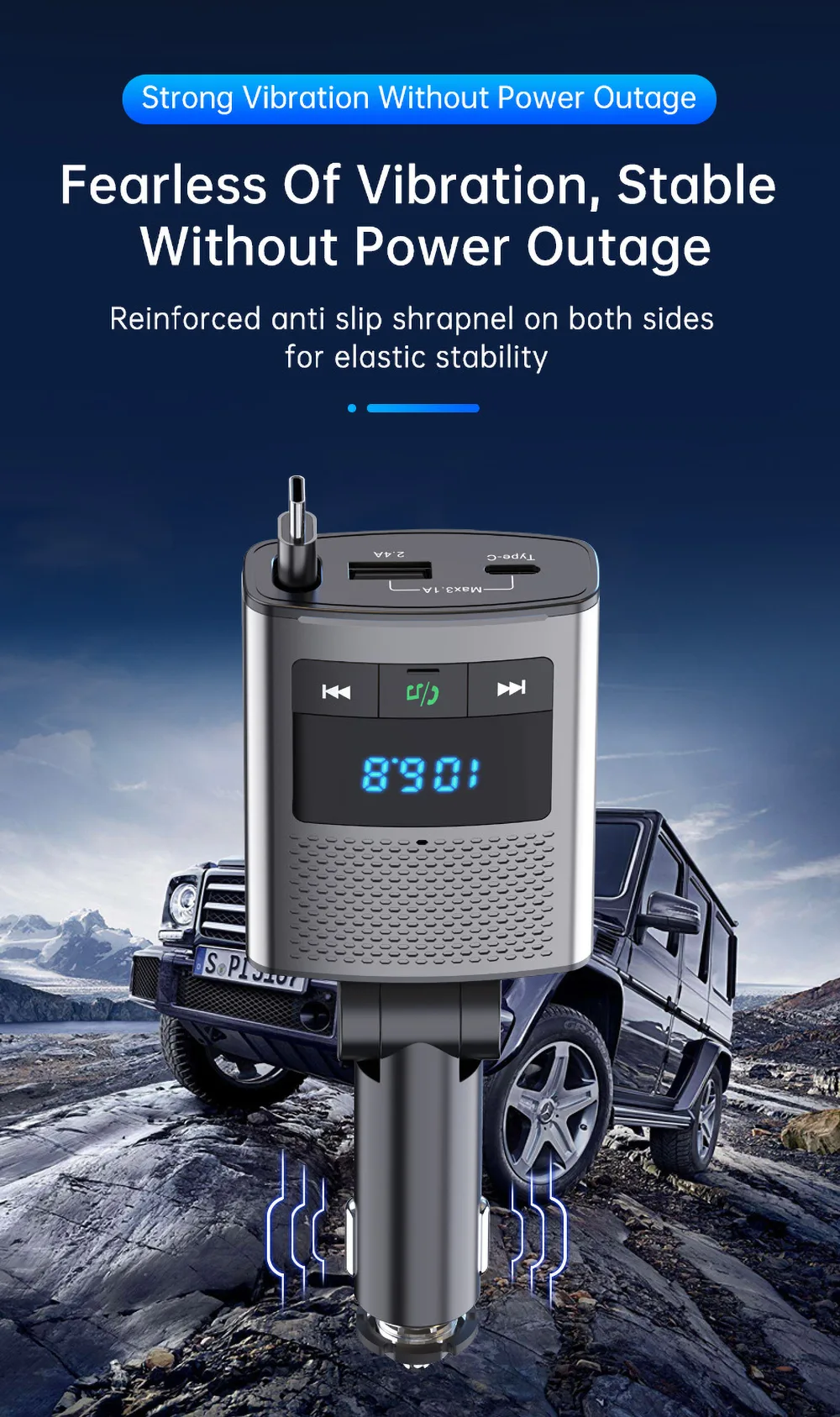 Strong Vibration Without Power Outage