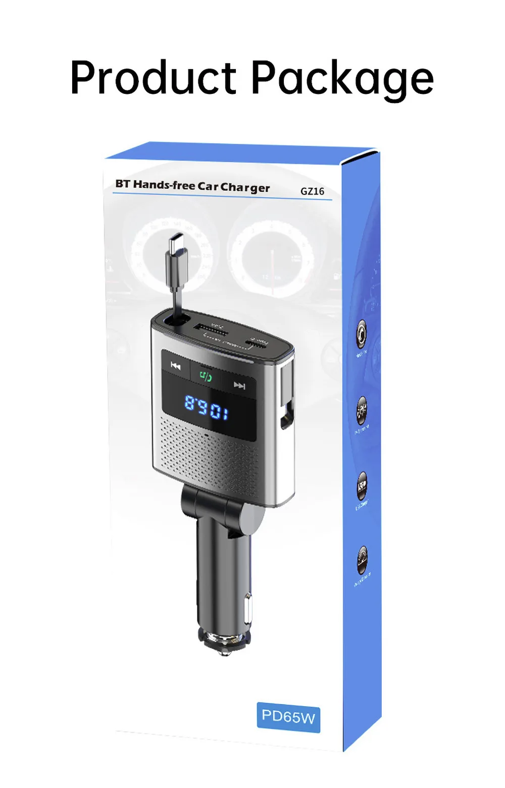 BT Hands-free Car Charger