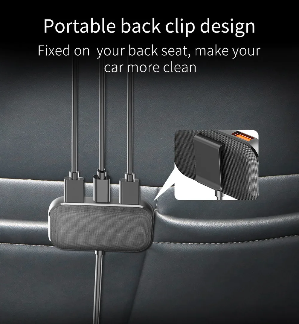 Portable back clip design