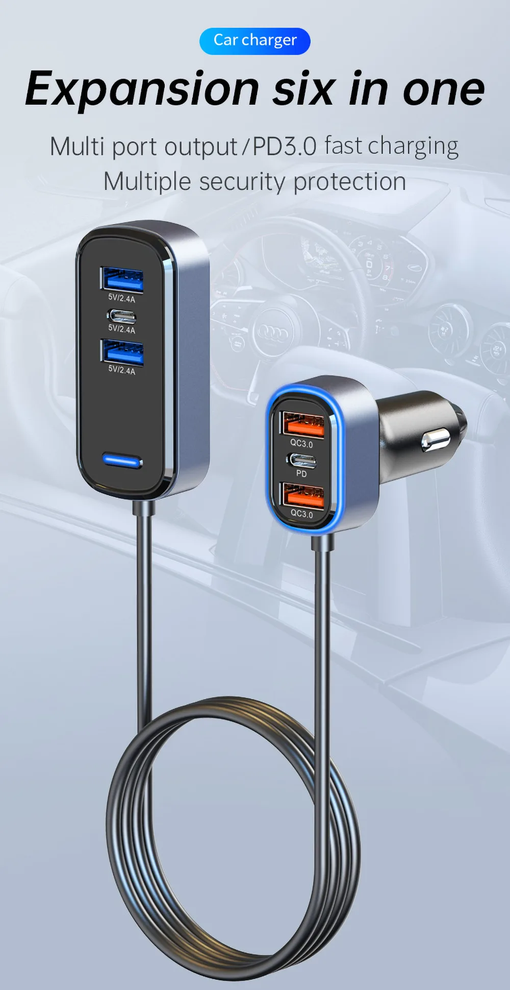 Expansion six in one