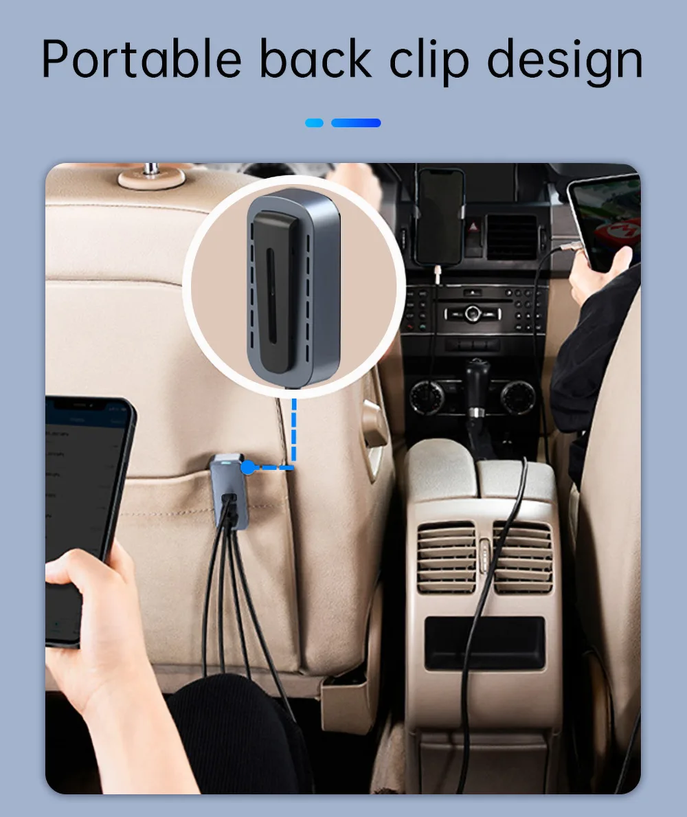 Portable back clip design