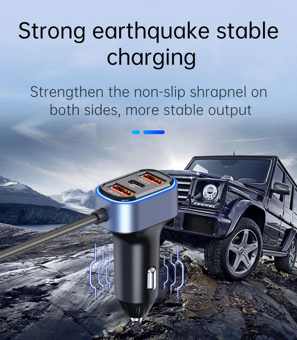 Strong earthquake stable charging